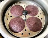 A picture of step 6 of Black Rice Idli.