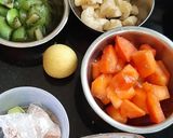 मिक्स फ्रूट चाट (mix fruit chaat recipe in marathi) रेसिपी स्टेप 1 फोटो 