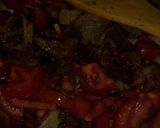 A picture of step 2 of Spicy Peppered beef.