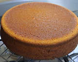 Foto del paso 2 de la receta: Torta de cumpleaños de mandarinas con crema pastelera y crema chantilly