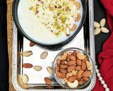 A picture of step 5 of Sabudana kheer.