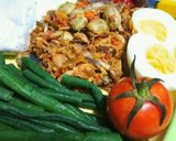 Foto langkah ke 7 dari resep Sambel tongkol pete.