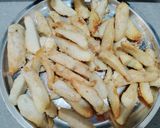 A picture of step 4 of Masala taro.