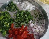 मिक्स वेज चीला(mix veg chila recipe in hindi) रेसिपी चरण 1 फोटो