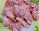 A picture of step 1 of Lemon chicken.