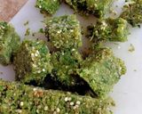 A picture of step 4 of Freezed Green Chilli Cubes.