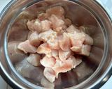 A picture of step 1 of Popcorn Chicken.