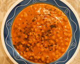 Foto del paso 5 de la receta: Garbanzos guisados con crema de calabaza y yakiniku