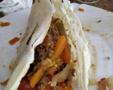 Foto del paso 4 de la receta: Tacos con verduras y carne