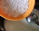 A picture of step 2 of Rajwadi Dryfruit Sabudana Kheer (Navratri Fasting Maa Durga Ambe Bhavani Bhog).
