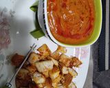 A picture of step 4 of Paubhaji Fondue.