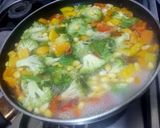 A picture of step 1 of Boiled vegetables salad.