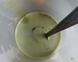 Foto langkah ke 2 dari resep Bolu kukus matcha.