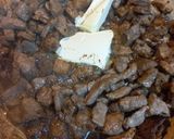 A picture of step 4 of Marinated Pork and Gnocchi.