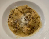 Foto del paso 9 de la receta: Pasta con crema de Pistacho al cognac