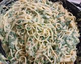 A picture of step 4 of Spinach Riccotta Pasta.