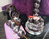 A picture of step 5 of Dark Chocolate brownie cake.