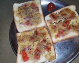 A picture of step 7 of Rock Toast (Semolina Bread Cheese toast).