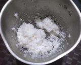 A picture of step 1 of Rice phirni.