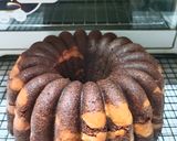 Foto langkah ke 5 dari resep Choco Cheese Butter Cake.