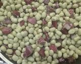 Foto del paso 4 de la receta Salteado de habitas tiernas con jamon