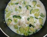 รูปขั้นตอนการทำที่ 1 ของ Broccoli Chicken Creamy Soup