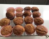 A picture of step 5 of Sticky Toffee Banoffee Muffins.
