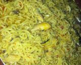 A picture of step 6 of Indomie.