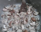 A picture of step 2 of Easy mushroom soup.