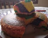 Foto del paso 13 de la receta: Torta arcoíris primaveral