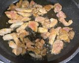A picture of step 1 of Chicken coconut curry sauce.