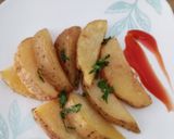 Foto langkah ke 4 dari resep Potatoe Wedges (goreng).