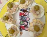 Foto del paso 4 de la receta Huevos rellenos de atún