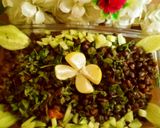 A picture of step 5 of Black chana chat.