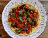 Foto del paso 5 de la receta: Tortilla vaga de cherrys asados y alcachofas