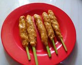 Foto langkah ke 4 dari resep Sate Lilit (Ayam Giling).