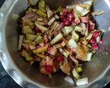 A picture of step 3 of Crispy fruit chat.