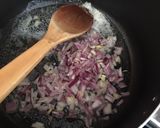 A picture of step 1 of Corn and Poblano Pepper Soup.