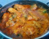 A picture of step 4 of Nizami Chicken Darbari.