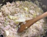 Foto del paso 4 de la receta: Risotto de pollo y champignons 🍗 🍄