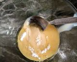 A picture of step 1 of Choco chip ombre cake (eggless).