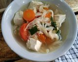 Foto langkah ke 4 dari resep 61. Sup tahu jamur tiram.