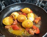 A picture of step 3 of AFGHANI EGG CURRY...