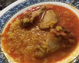 Foto del paso 2 de la receta: Arroz caldoso con alitas de pollo adobadas