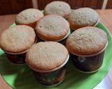 Foto langkah ke 4 dari resep Cup cake vanila sederhana.