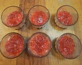 Foto del paso 6 de la receta: Cheesecake individual de fresa en microondas