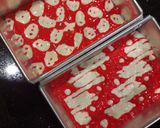 Foto langkah ke 1 dari resep Brownies Batik Kukus.