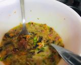 A picture of step 3 of Stovetop Egg Muffins.