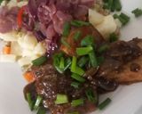 Foto del paso 6 de la receta: Cerdo Salteado con Ensaladas