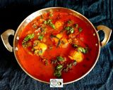 A picture of step 8 of Baby Potatoes Spinach Spicy Curry.